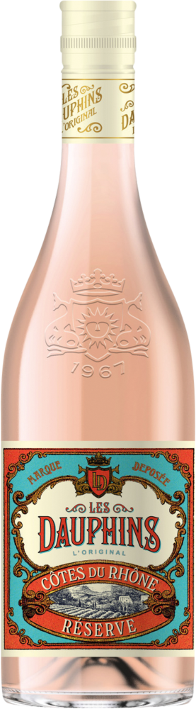 Celliers des Dauphins Les  Rosé 2024  0.75 L Flasche