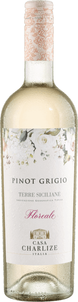 Cantine Casa Charlize Floreale Pinot Grigio Blush Terre Siziliane Igp 2025  0.75 L Flasche