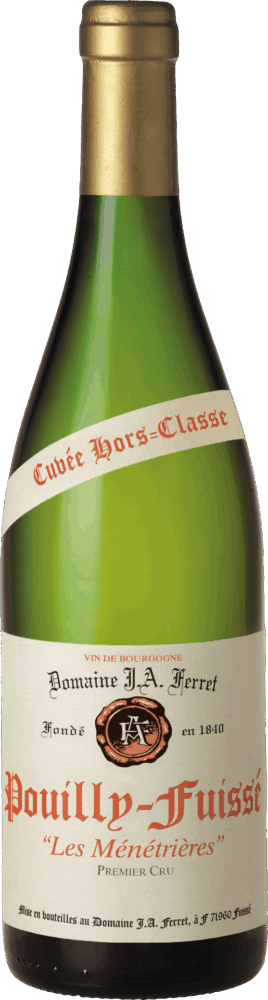 Domaine Ferret Pouilly-Fuissé Cuvée Hors-Classe Les Ménétrières 1Er Cru  Bio 2023  0.75 L Flasche