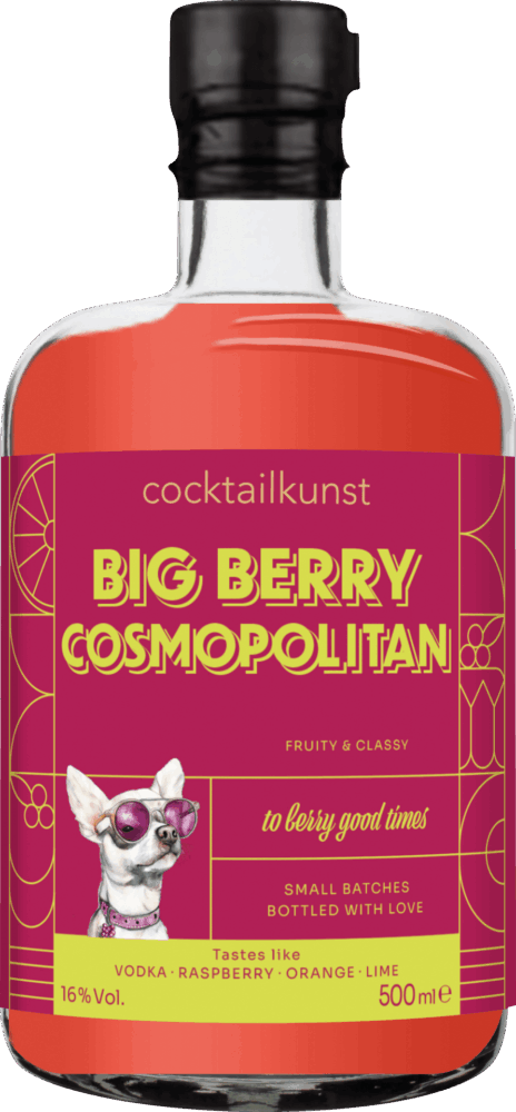 Cocktailkunst Big Berry Cosmopolitan NV  0.5 L Flasche