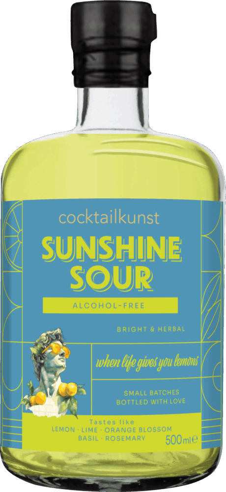 Cocktailkunst Sunshine Sour NV  0.5 L Flasche