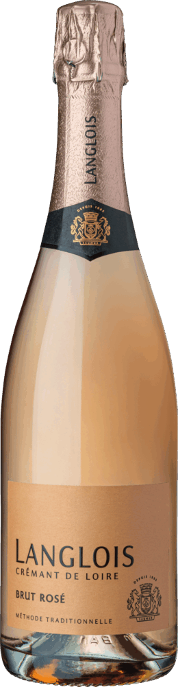 Langlois Crémant de Loire Brut Rosé NV  0.75 L Flasche