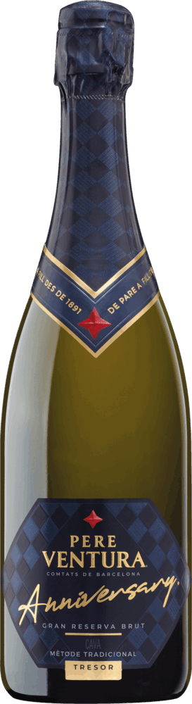 Pere Ventura Cava Gran Reserva Brut Anniversary Edition 2022  0.75 L Flasche
