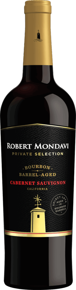 Robert Mondavi Private Selection Bourbon Barrel Aged Cabernet Sauvignon 2022  0.75 L Flasche