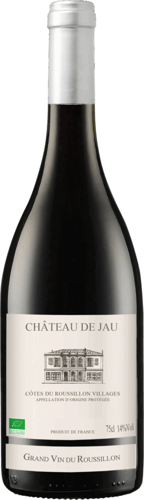 Château de Jau Rouge, Bio 2023  0.75 L Flasche