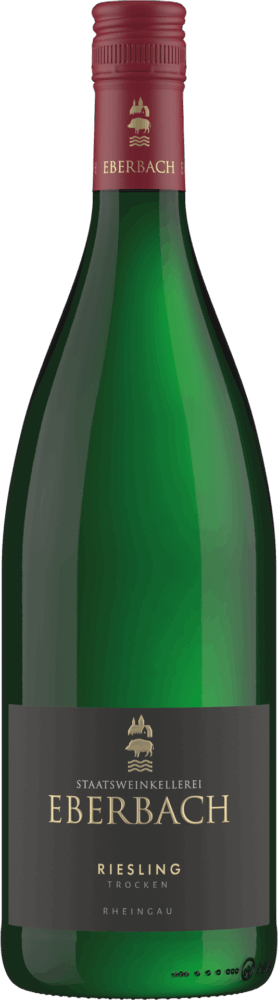 Staatsweinkellerei Eberbach Riesling Trocken Liter 2025  1 L Flasche
