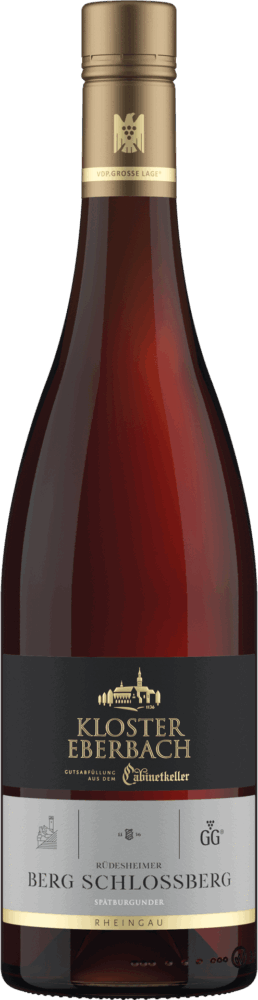 Kloster Eberbach Rüdesheimer Berg Schlossberg Spätburgunder / Pinot Noir Cabinetkeller VDP Großes Gewächs 2020  0.75 L Flasche