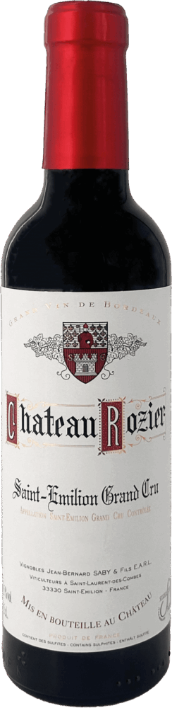 Famille Saby Château Rozier Grand Cru Saint Émilion Saint-Émilion 2024  0.75 L Flasche