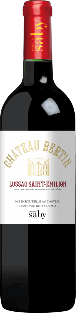 Famille Saby Château Bertin Lussac-Saint-Émilion 2023  0.75 L Flasche