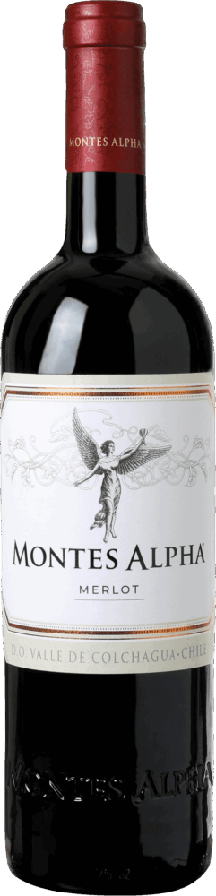 Montes Alpha Merlot 2021  0.75 L Flasche