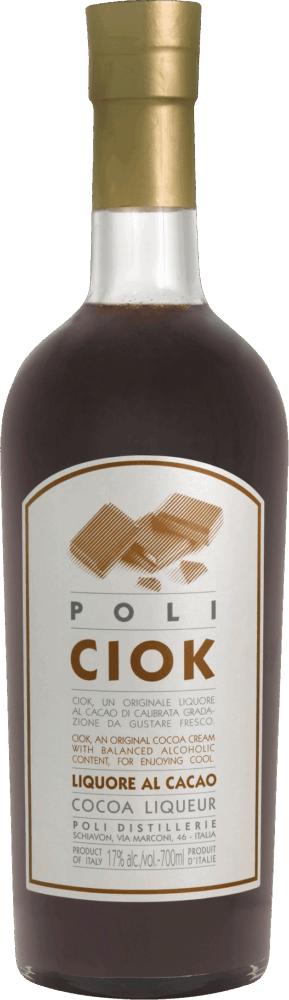 Jacopo Poli Ciok Liquore Al Cacao NV  0.7 L Flasche