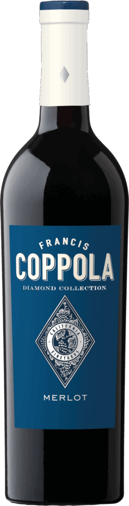 Francis Ford Coppola Diamond Collection Merlot 2021  0.75 L Flasche