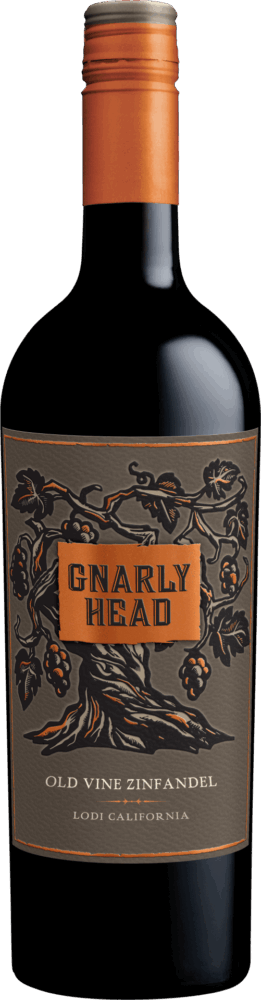 Delicato Family Wines Gnarly Head Old Vine Zinfandel 2022  0.75 L Flasche