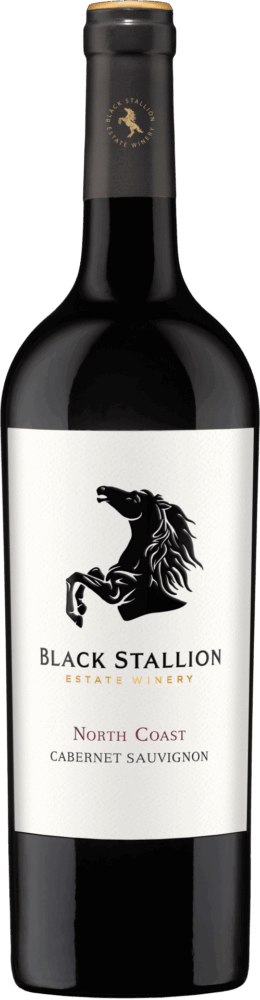 Delicato Family Wines Black Stallion Noth Coast Cabernet Sauvignon 2023  0.75 L Flasche