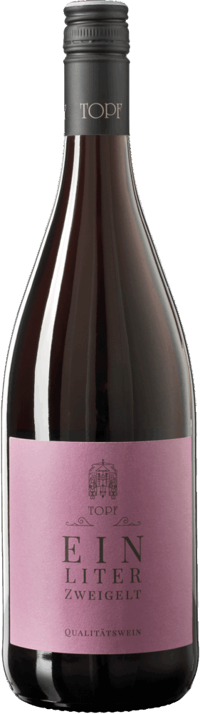 Johann Topf Zweigelt Liter 2023  1 L Flasche