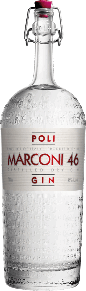 Jacopo Poli Gin Marconi 46 NV  0.7 L Flasche