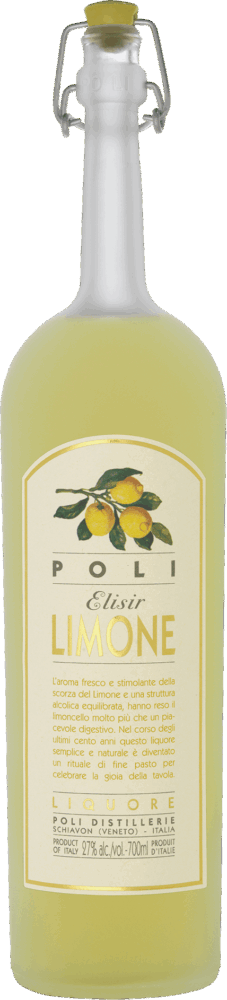 Jacopo Poli Elisir Limone Zitronenlikör NV  0.7 L Flasche