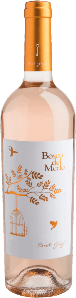 Bosco del Merlo Pinot Grigio Rosè DOC Le Venezie 2024  0.75 L Flasche