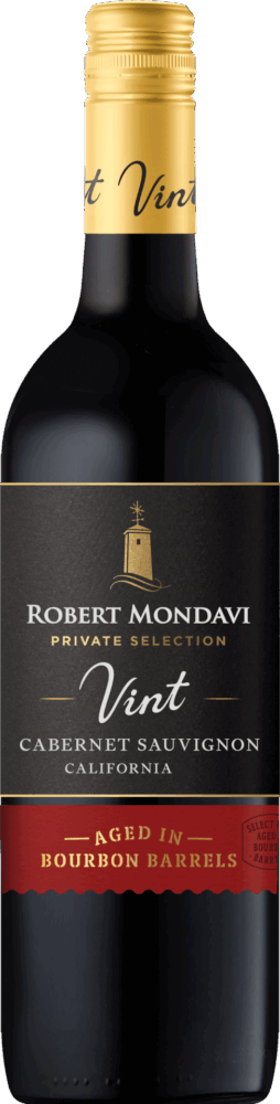 Robert Mondavi Vint Private Selection Bourbon Barrel Aged Cabernet Sauvignon 2022  0.75 L Flasche