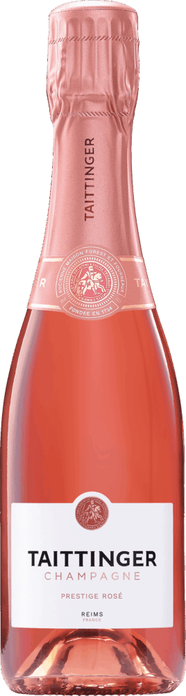 Champagne Taittinger Prestige Rosé Kleinflasche NV  0.375 L Halbflasche
