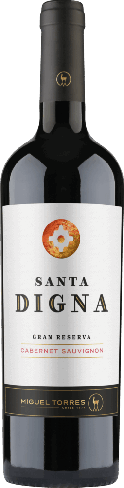 Miguel Torres Chile Santa Digna Gran Reserva Cabernet Sauvignon 2023  0.75 L Flasche
