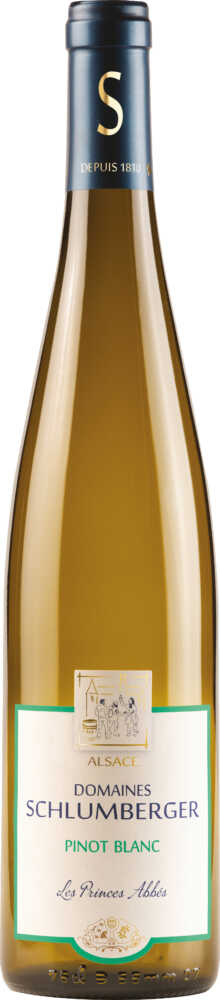 Domaines Schlumberger Pinot Blanc Les Princes Abbés Ac Alsace 2023  0.75 L Flasche