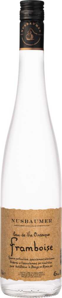 Distillerie Nusbaumer Framboise Himbeerbrand Aus Dem Elsass NV  0.7 L Flasche