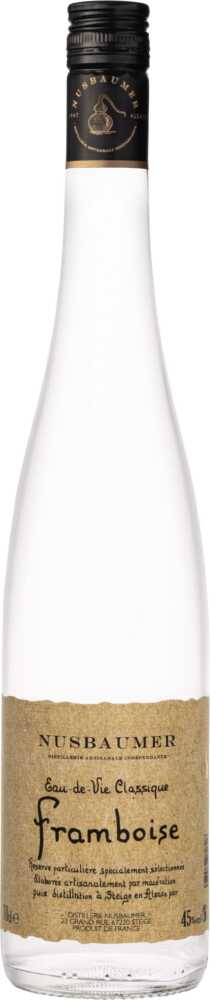 Distillerie Nusbaumer Framboise Himbeerbrand Aus Dem Elsass NV  0.7 L Flasche