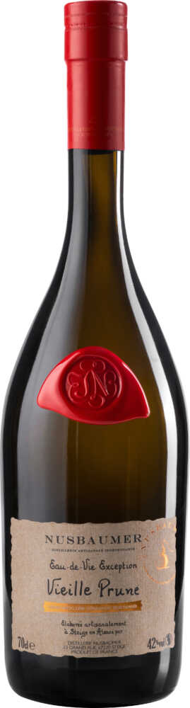 Distillerie Nusbaumer Vieille Prune Pflaumenbrand Aus Dem Elsass Distillerie Nusbaumer NV  0.7 L Flasche