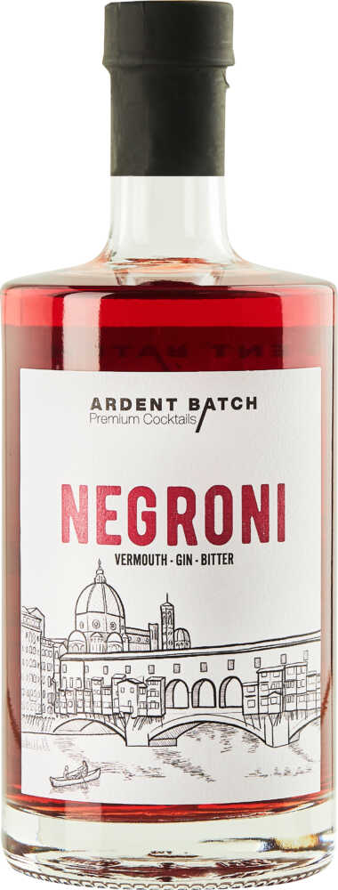 Ardent Batch No1 The Negroni Vermouth-Gin-Bitter Spirituose NV  0.5 L Flasche