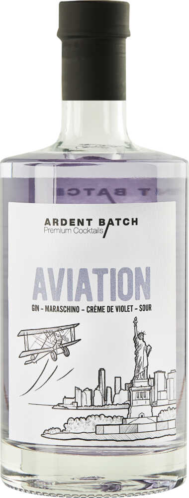 No5 The Aviation Gin-Maraschino-Crème de Violet-Sour Spirituose