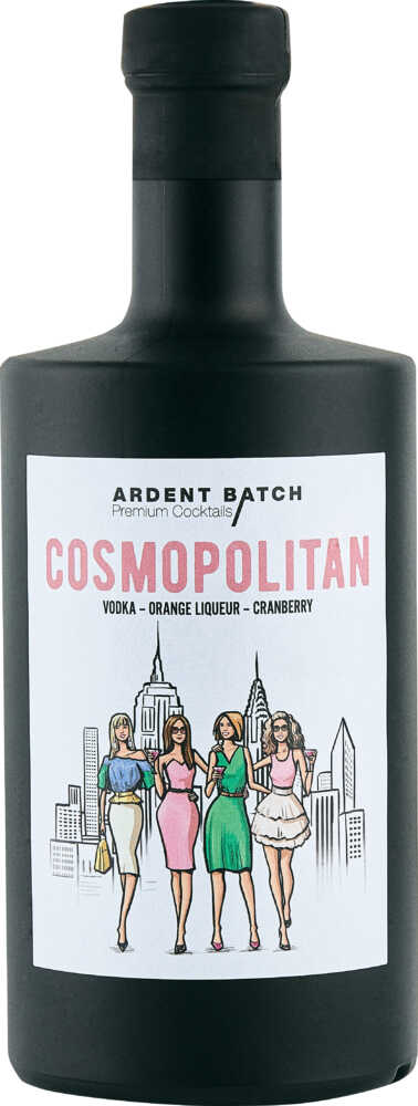 No6 The Cosmopolitan Vodka-Orange Likör-Cranberry Spirituose