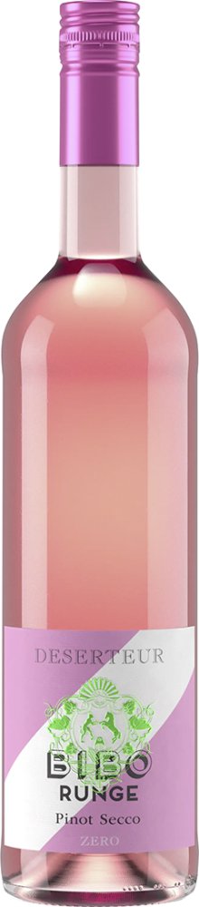 Bibo Runge Deserteur Pinot Secco Zero NV  0.75 L Flasche
