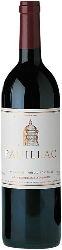 Château Latour Pauillac De 2019  0.75 L Flasche