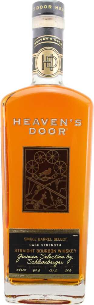 Heaven's Door Schlumberger Selection Tw1 Tennessee Bourbon 5Y NV  0.7 L Flasche