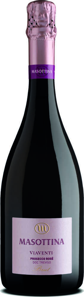Masottina Viaventi Prosecco Rosé Spumante Brut 2025  0.75 L Flasche