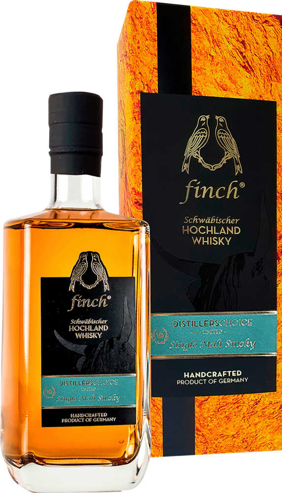 Distillerschoice Single Malt Smoky 10Yo Schwäbischer Hochland Single Malt Whisky