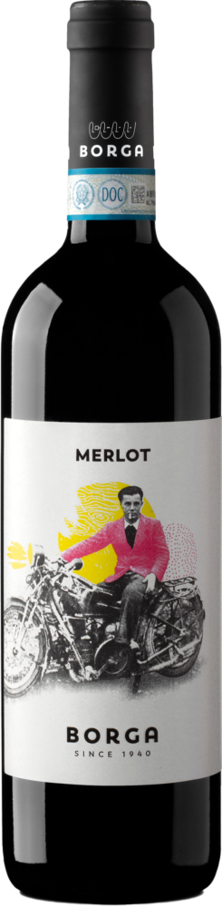 Cantine Borga Merlot 2025  0.75 L Flasche