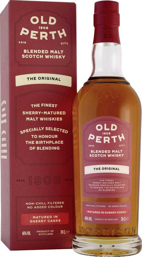 Morrison Scotch Whisky Distillers Old Perth Original Blended Malt NV  0.7 L Flasche