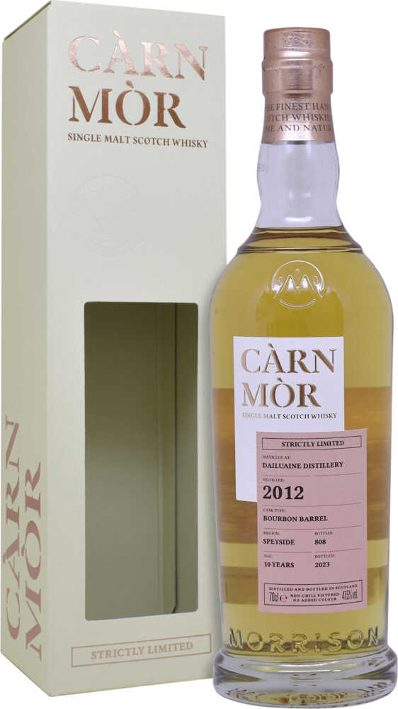 Morrison Scotch Whisky Distillers Càrn Mòr Strictly Ltd Dailuaine 10Y NV  0.7 L Flasche