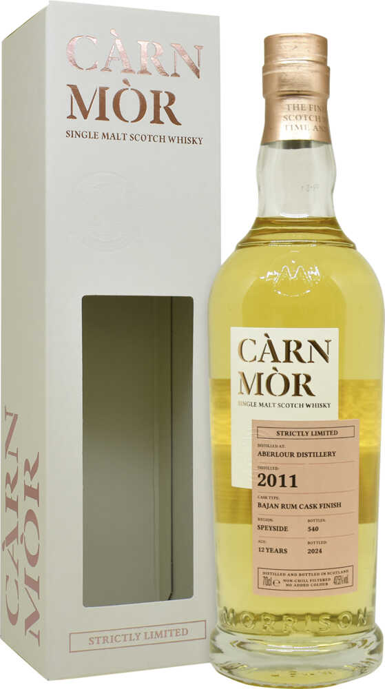 Càrn Mòr Strictly Ltd Aberlour  12Y Single Malt   Bajan Rum Cask Finish
