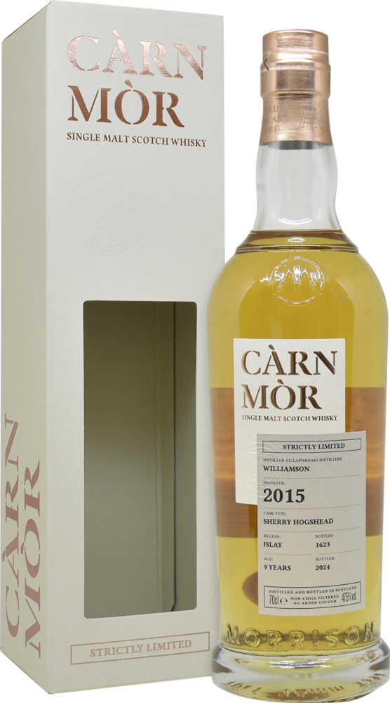 Càrn Mòr Strictly Ltd Williamson  9Y Single Malt   Sherry Hogshead