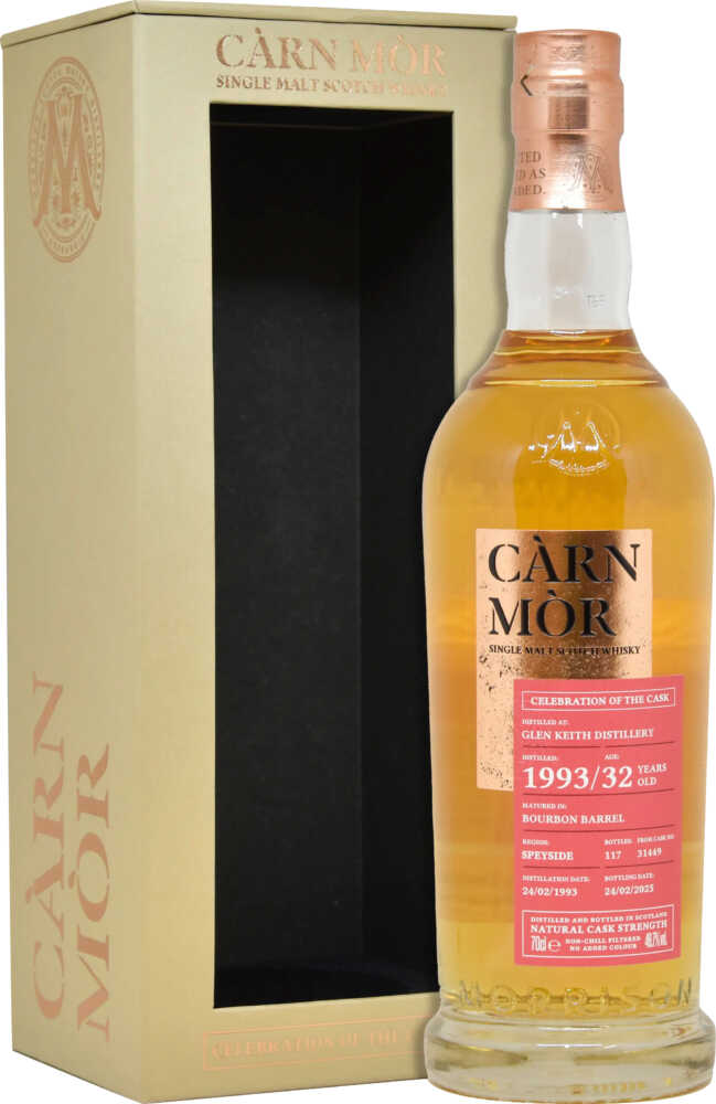 Morrison Scotch Whisky Distillers Càrn Mòr Coc  Glen Keith 0.7 L Flasche