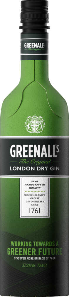 Greenall's Gin Orial London Dry Gin NV  0.7 L Flasche