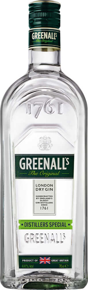 Greenall's Gin Distillers Special NV  0.7 L Flasche