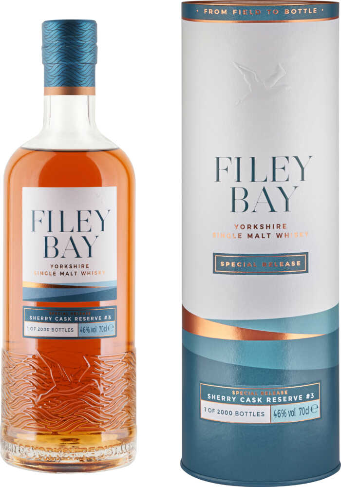 Filey Bay Sherry Cask Reserve 3  Single Malt Whisky