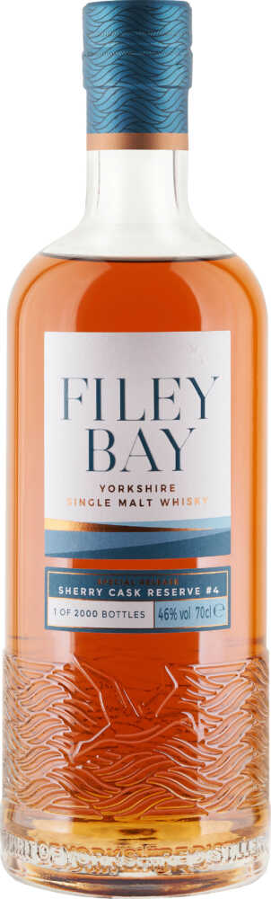 Spirit of Yorkshire Filey Bay Sherry Cask Reserve 4  Single Malt Whisky A003  0.7 L Flasche