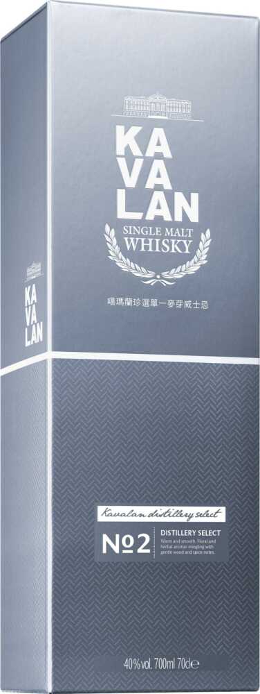 Distillery Select No.2 Single Malt Taiwanesischer Whisky