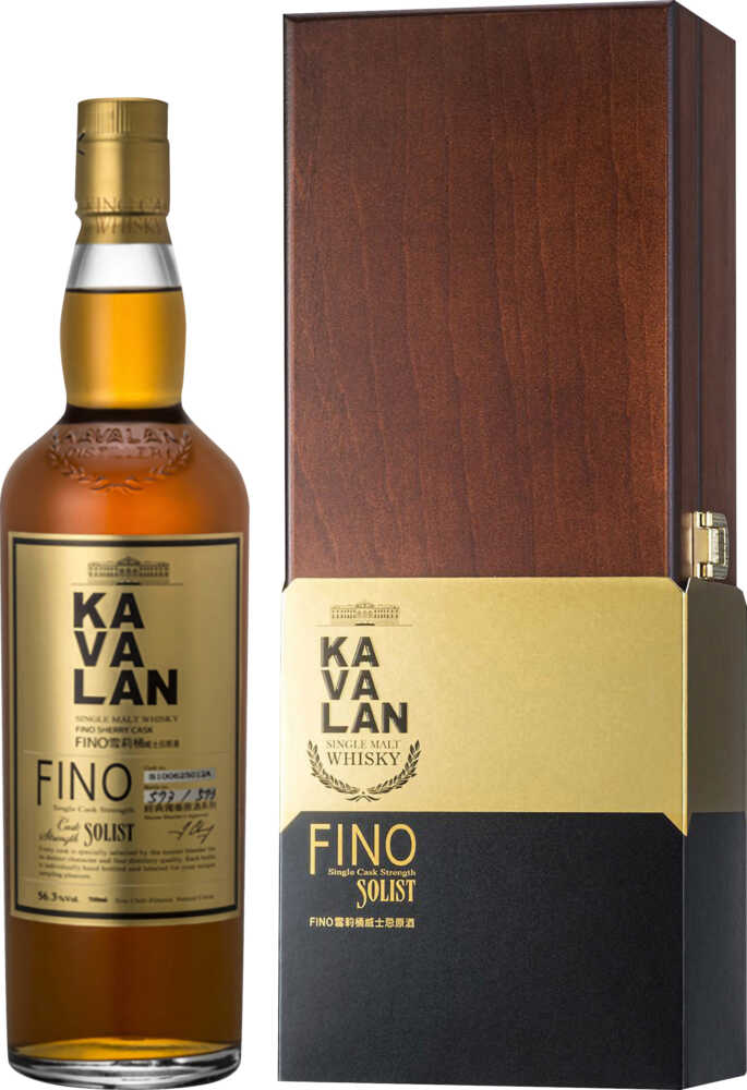 Solist Fino 50-60%Cask Strength Taiwanesischer Whisky