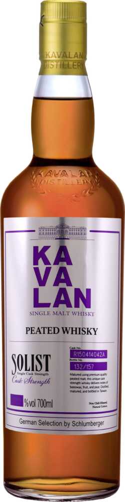 Single Casks Solist Peated . Cask Strength – Taiwanesischer Whisky